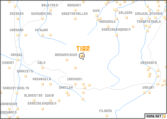 map of Tīār
