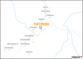 map of Tiatingou