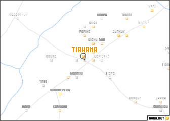 map of Tiawama