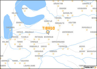 map of Tibado