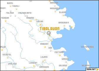 map of Tibalauon