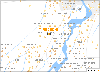 map of Tibba Gahli