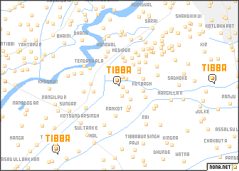 map of Tibba