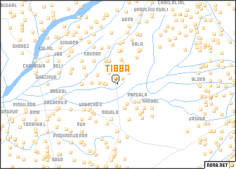 map of Tibba