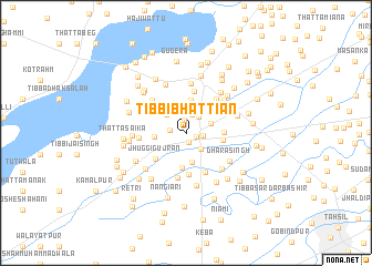 map of Tibbi Bhattiān