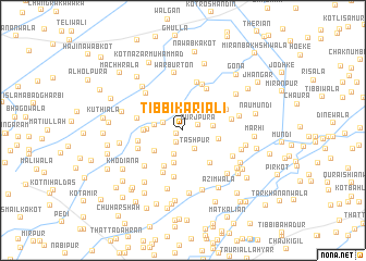 map of Tibbi Kariāli