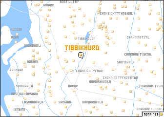 map of Tibbi Khurd
