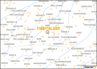 map of Tibbi Toluān