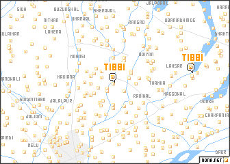 map of Tibbi