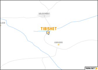 map of Tibishet