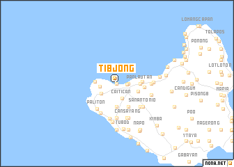 map of Tibjong