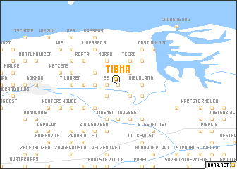 map of Tibma