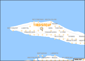 map of Ti Bois Neuf