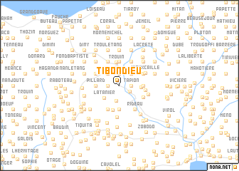 map of Ti Bon Dieu