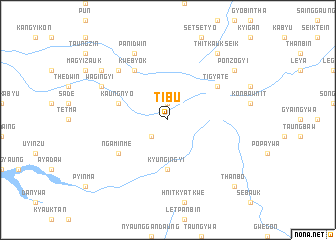 map of Tibu
