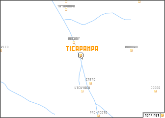 map of Ticapampa