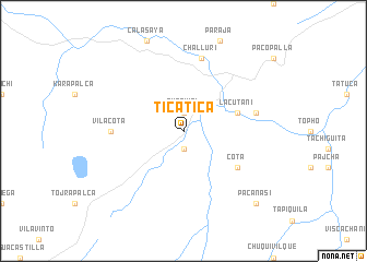 map of Ticatica