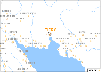 map of Ticay