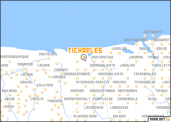 map of Ti Charles