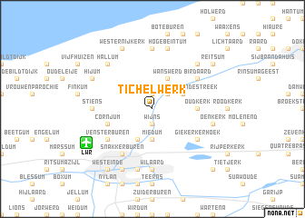 map of Tichelwerk