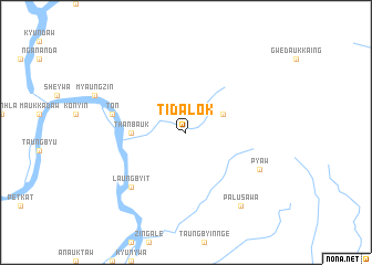 map of Tidalôk