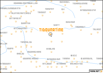 map of Tidou nʼAtine