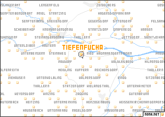 map of Tiefenfucha