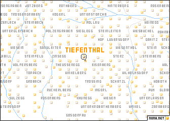 map of Tiefenthal