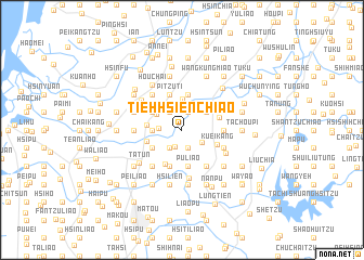 map of T\