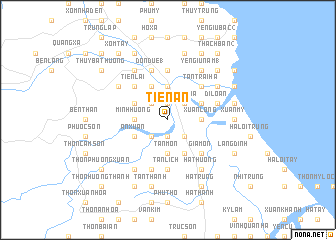 map of Tien An