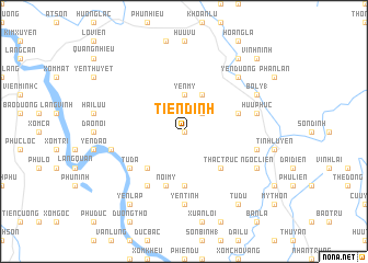 map of Tiên Ðịnh