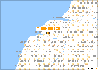 map of T\