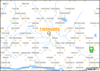 map of Tiên Hương