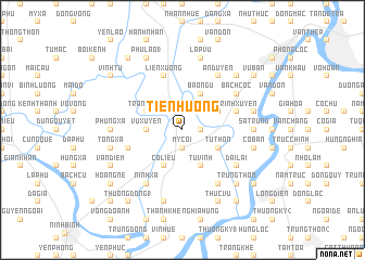 map of Tien Hương