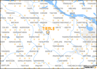 map of Tiền Lệ