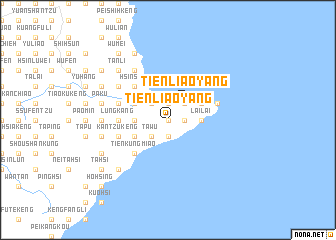 map of T\