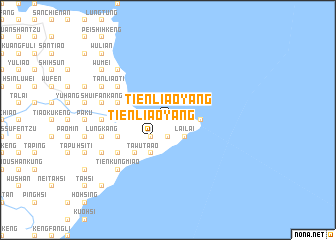 map of T\