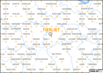map of Tiên Liệt