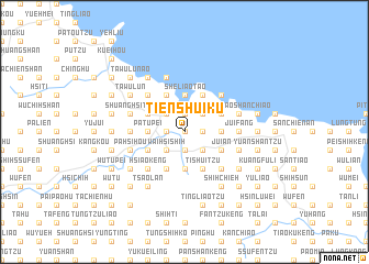 map of T\