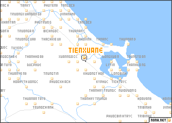 map of Tiên Xuân (4)