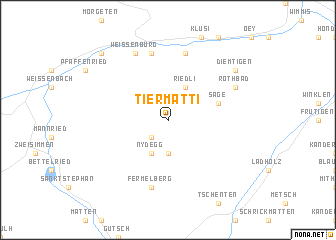 map of Tiermatti