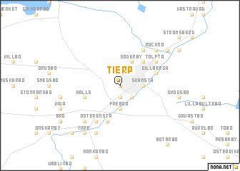 map of Tierp