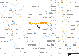 map of Tierra Amarilla