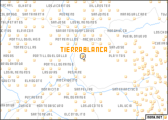 map of Tierra Blanca