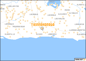 map of Tierra Morada