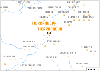 map of Tierra Nueva
