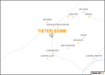 map of Tiéterlé Diabi
