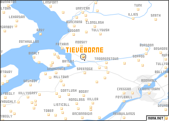 map of Tieveborne