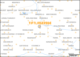 map of Tiftlingerode