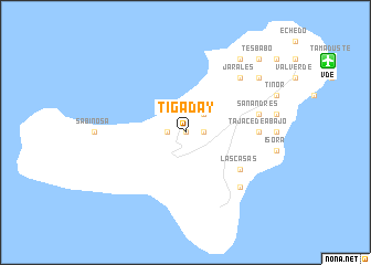map of Tigaday